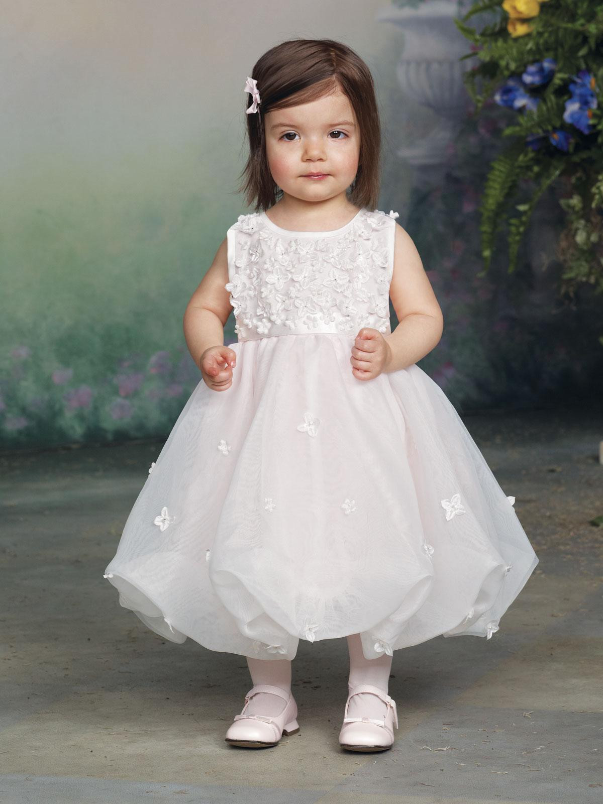 Baby Wedding Dresses
 Lovely Ivory Little Baby Flower Girl Dresses 2014 New Ball