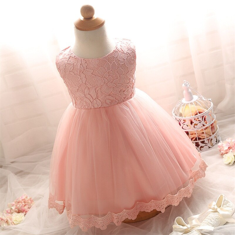 Baby Wedding Dresses
 Lace Girl Wedding Dresses For Newborn Baby Girl Party