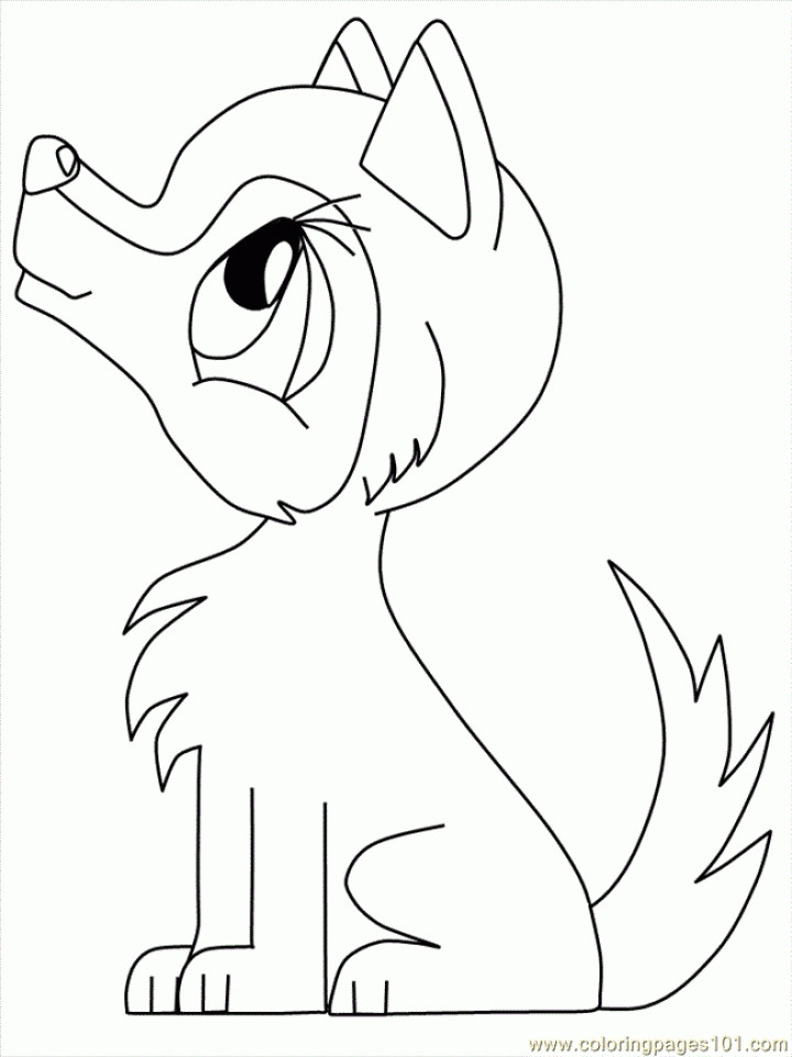 Baby Wolf Coloring Pages
 Get This Baby Wolf Coloring Pages