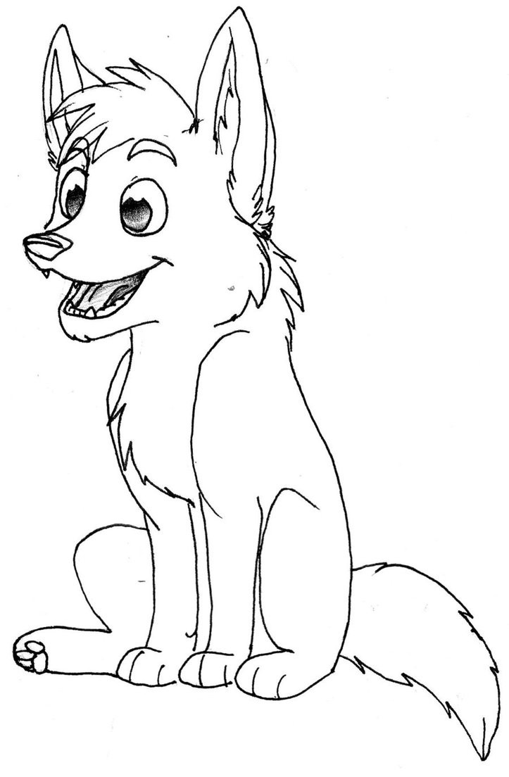 Baby Wolves Coloring Pages
 Free Printable Wolf Coloring Pages For Kids