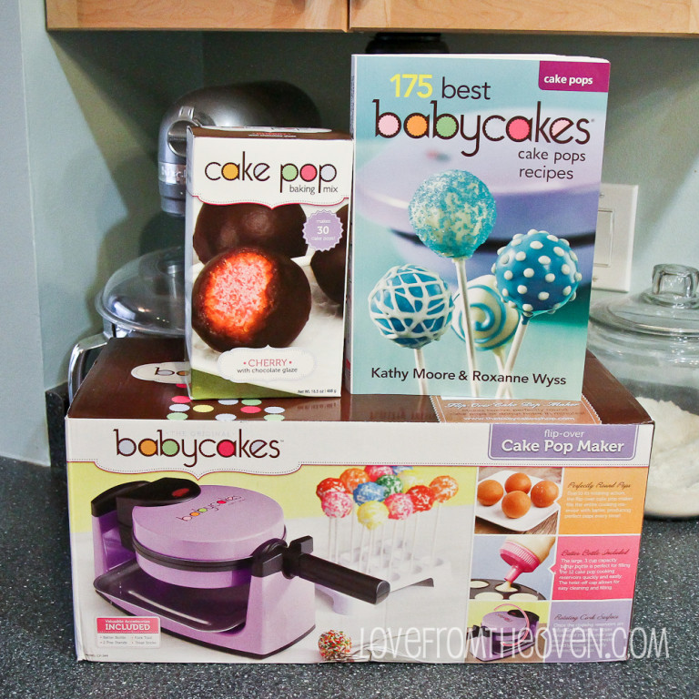 Babycake Cake Pop Recipes
 Babycakes Flip Over Cake Pop Maker Review • Love From The Oven