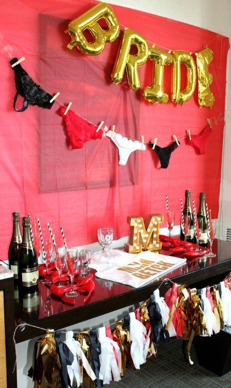 Bachelorette Party Ideas Pinterest
 10 Creative Bachelorette Party Décor Ideas