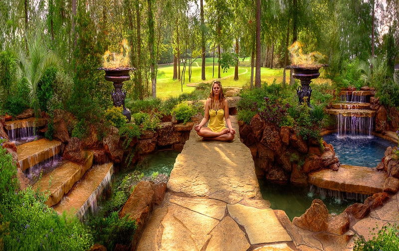 Back Patio Landscaping Ideas
 Backyard Paradise 30 Spectacular Natural Pools That Will