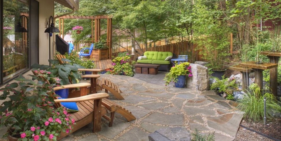 Back Patio Landscaping Ideas
 Flagstone Patio Benefits Cost & Ideas Landscaping Network