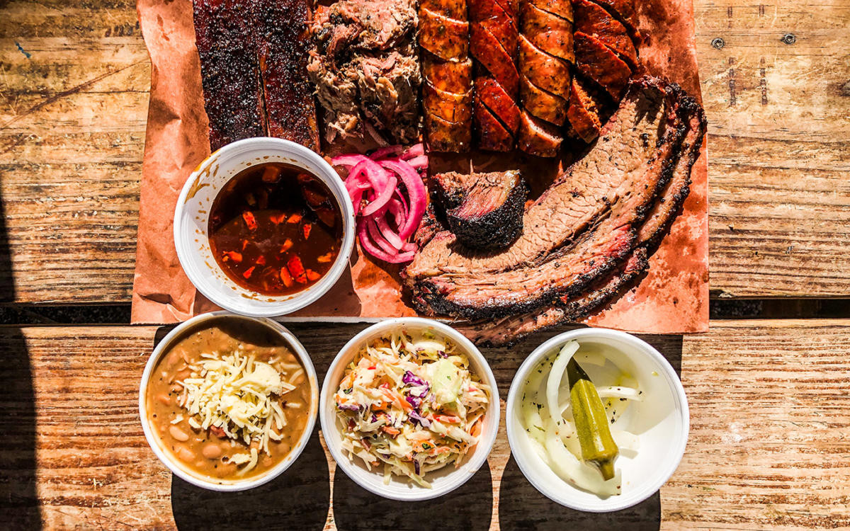 Backyard Barbeque Store
 With Syrupy Sauces Brett s Backyard Bar B Que Finds the