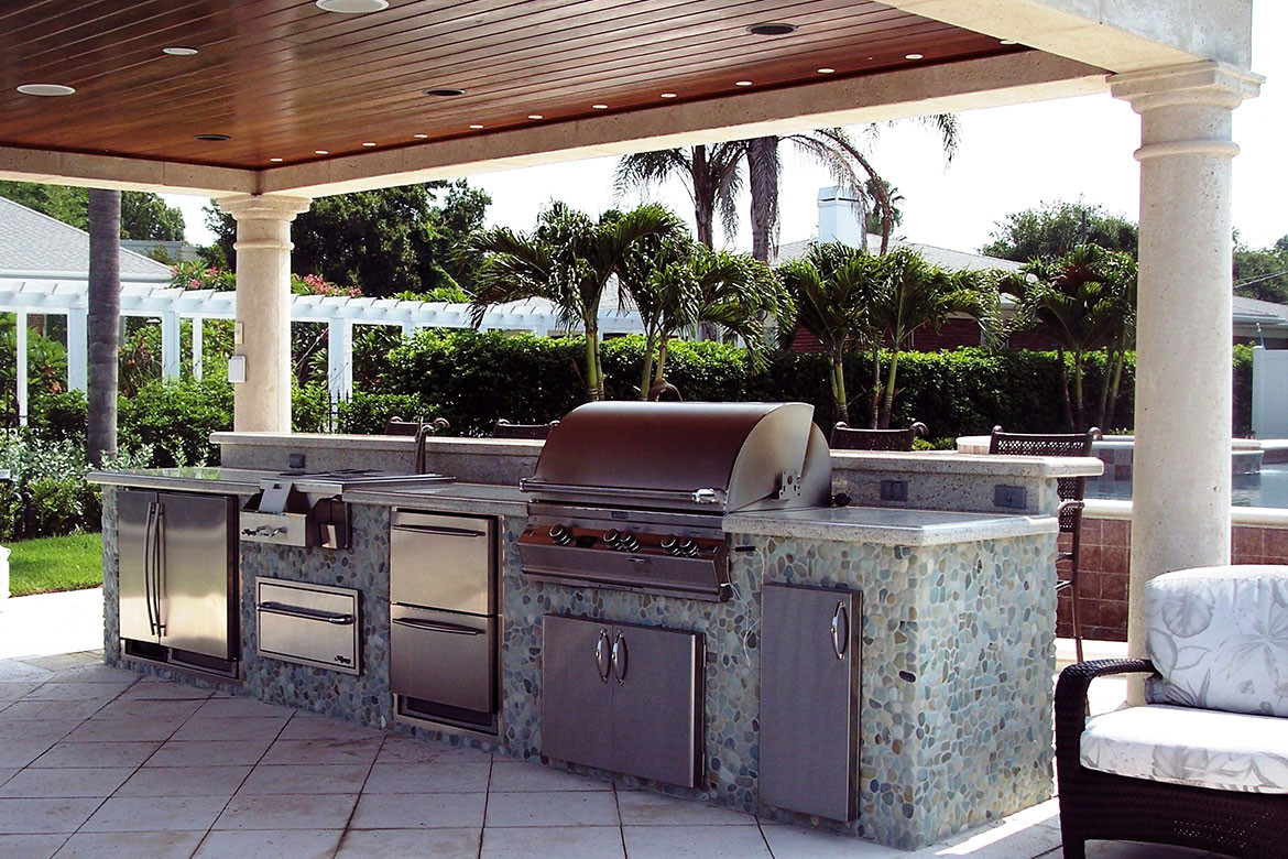 Backyard Barbeque Store
 Outdoor Patio Build In Grill Custom Built Kitchens Grills