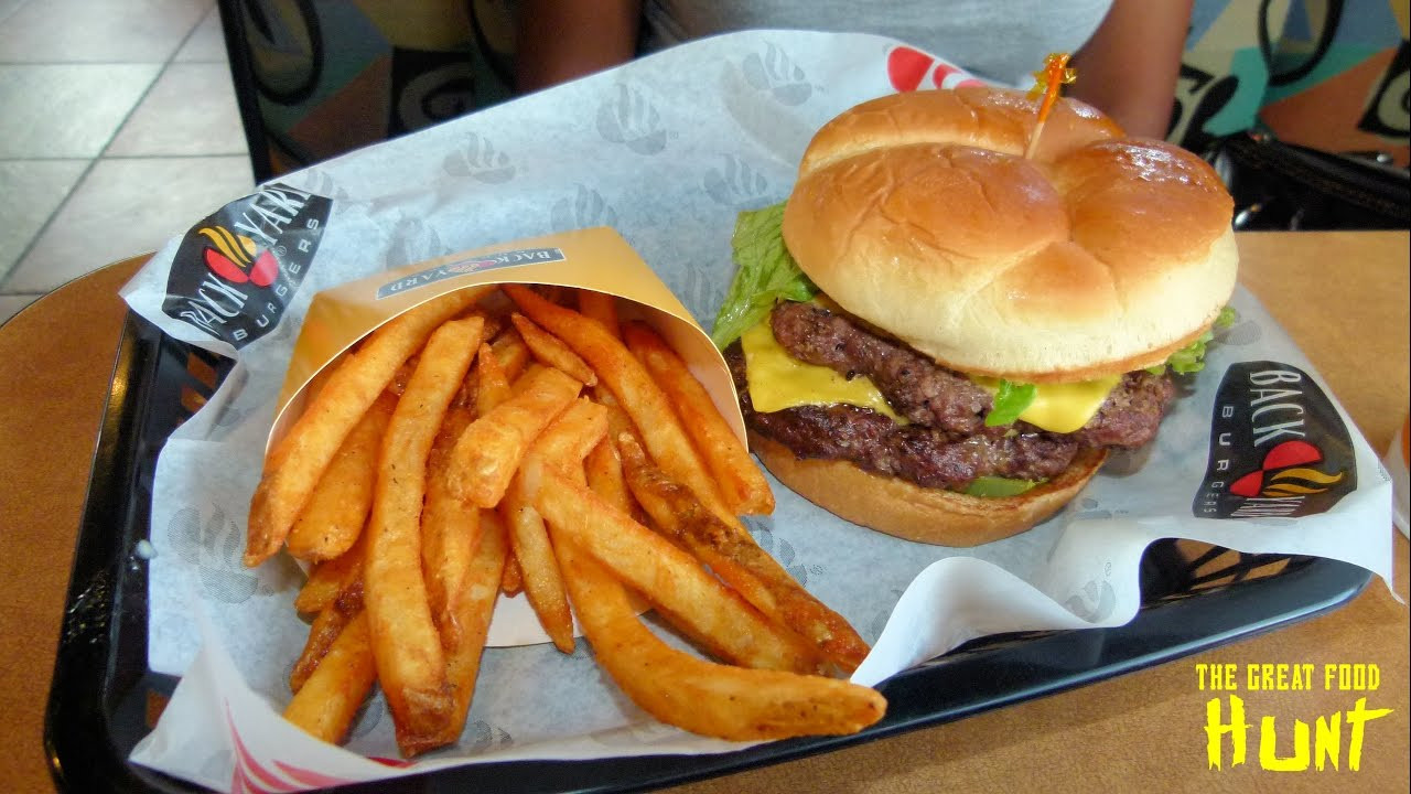 Backyard Burger Nutritional Info
 UNSEEN EPISODE THE GREAT FOOD HUNT BACKYARD BURGERS