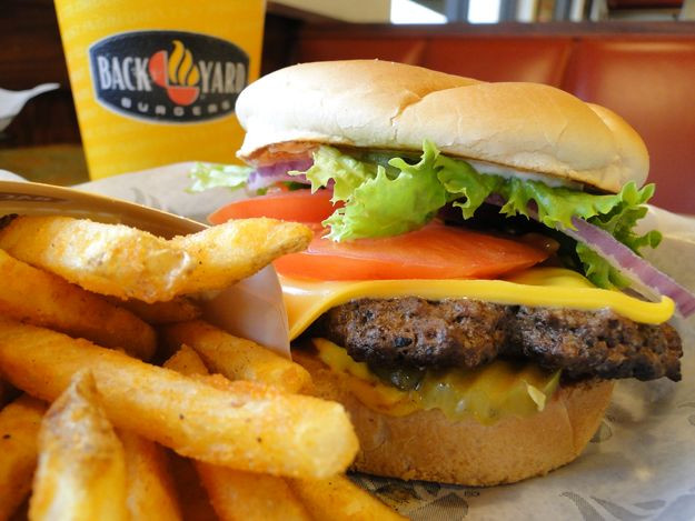 Backyard Burger Nutritional Info
 60 best Yummy Food Presentations images on Pinterest