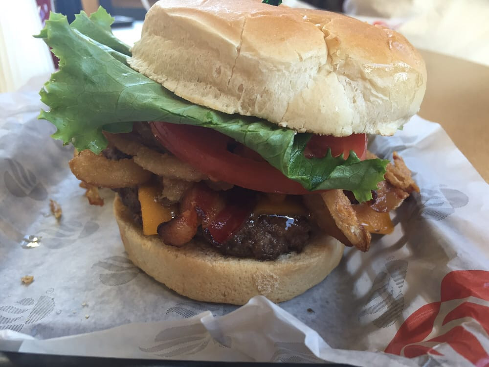 Backyard Burger Raleigh
 Chipotle Burger Yelp