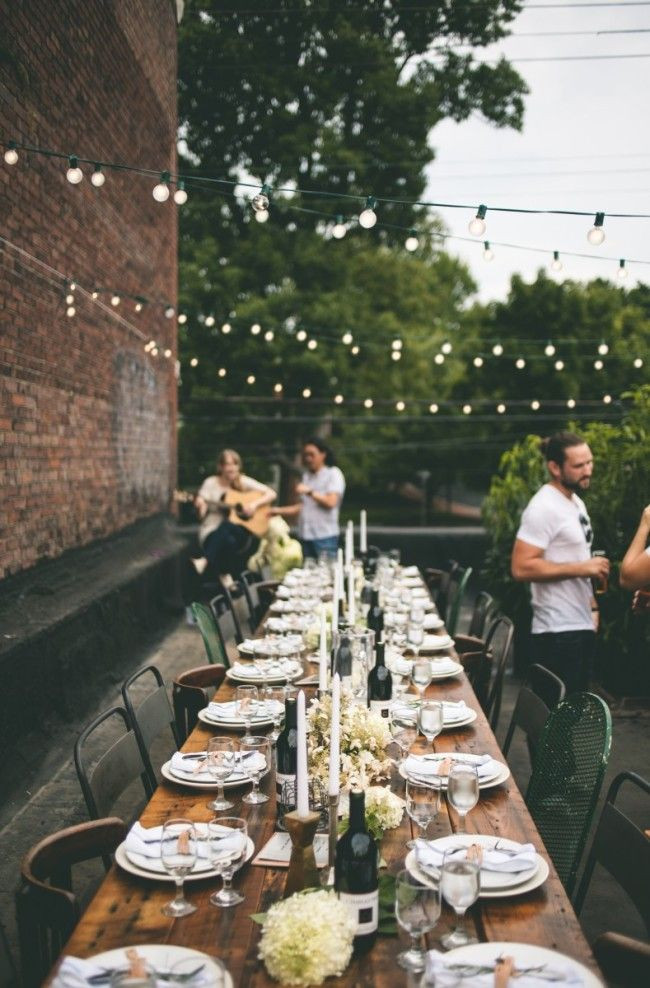 Backyard Dinner Party Decorating Ideas
 Amazing outdoor dinner party inspiration
