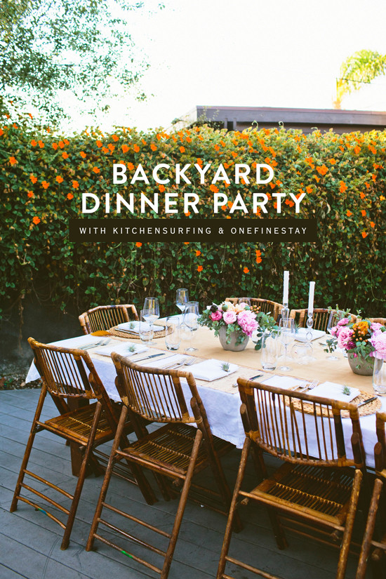 Backyard Dinner Party Decorating Ideas
 D E S I G N L O V E F E S T BACKYARD DINNER PARTY
