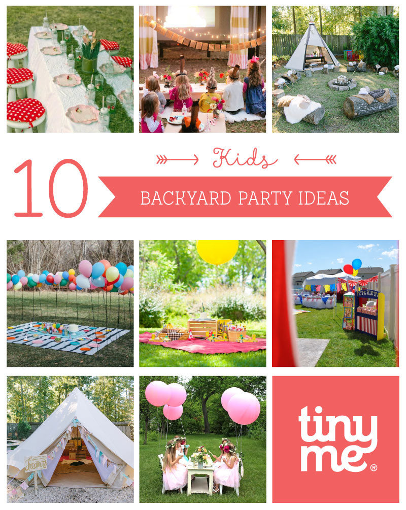 Backyard Kid Party Ideas
 10 Kids Backyard Party Ideas Tinyme Blog