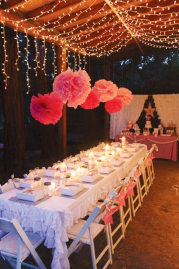 Backyard Party Ideas For Teenagers
 Pin on Baby shower ideas