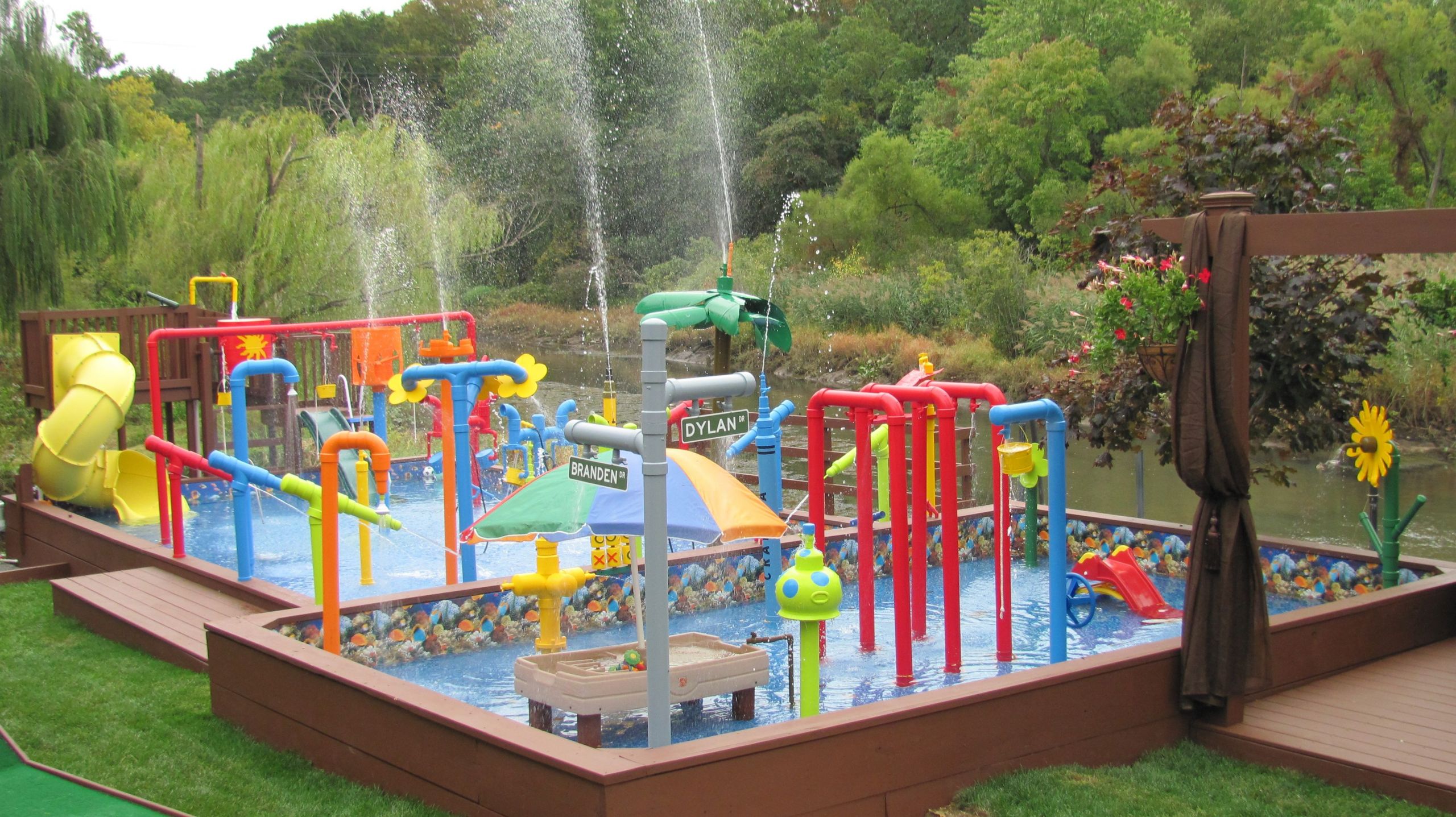 Backyard Water Park Party Ideas
 The water park is pleted