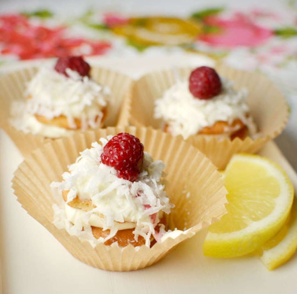 Baked Cakes &amp; Gourmet Desserts Llc
 Recipe No Bake Lemon Cream & Coconut Icebox Cupcakes