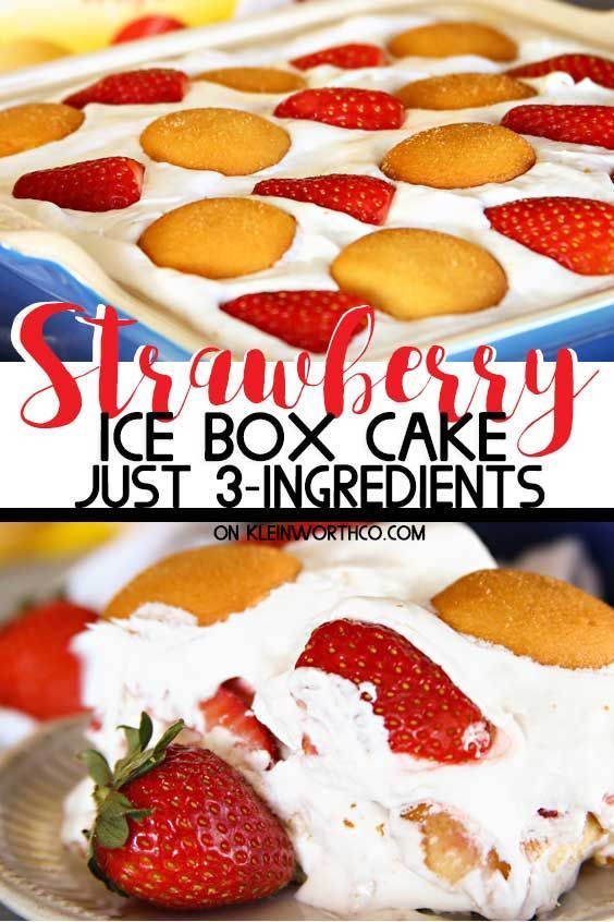 Baked Cakes &amp; Gourmet Desserts Llc
 Strawberry Ice Box Cake is a simple no bake dessert recipe
