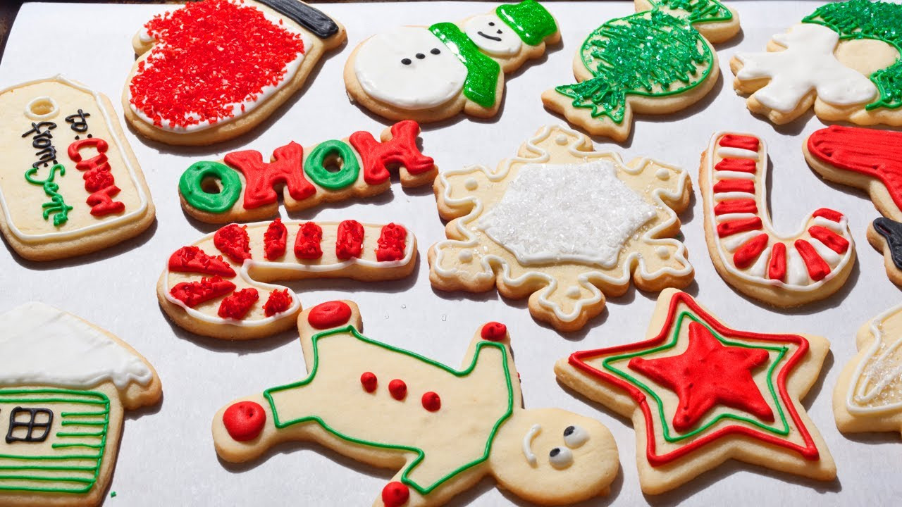 Baked Christmas Cookies
 How to Make Easy Christmas Sugar Cookies The Easiest Way