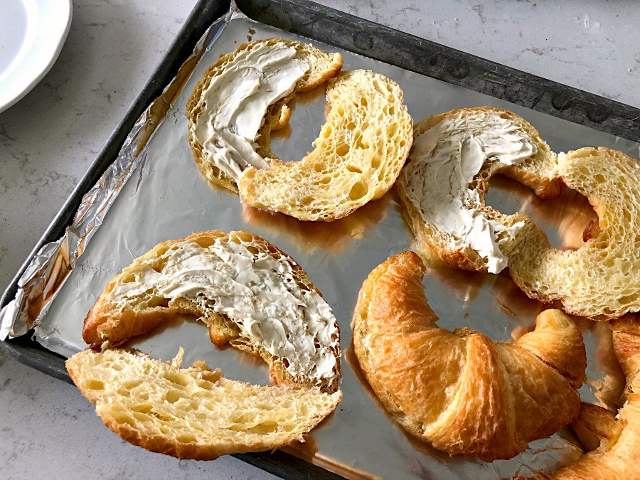 Baked Ham And Cheese Sandwiches In Foil
 Baked Ham and Cheese Croissant Sandwiches