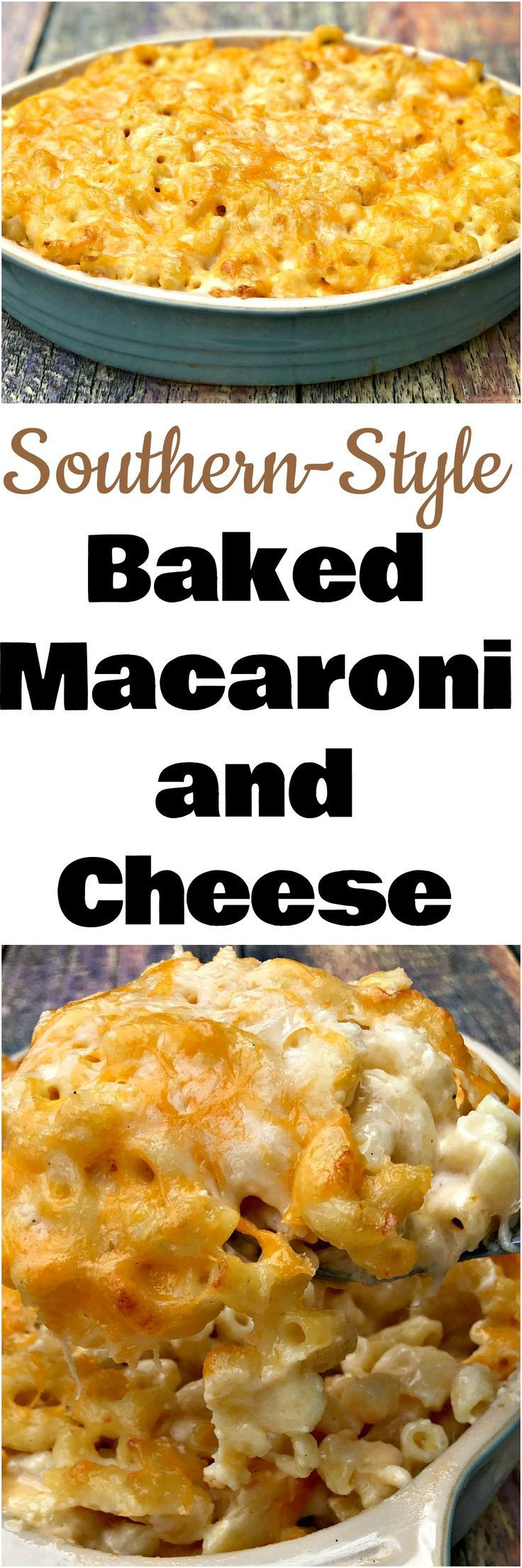 Baked Macaroni And Cheese Recipes Soul Food
 Southern Style Baked Macaroni and Cheese is a homemade