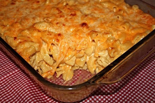 Baked Macaroni And Cheese Recipes With Cream Cheese
 10 Best Baked Macaroni And Cheese With Velveeta And Cream