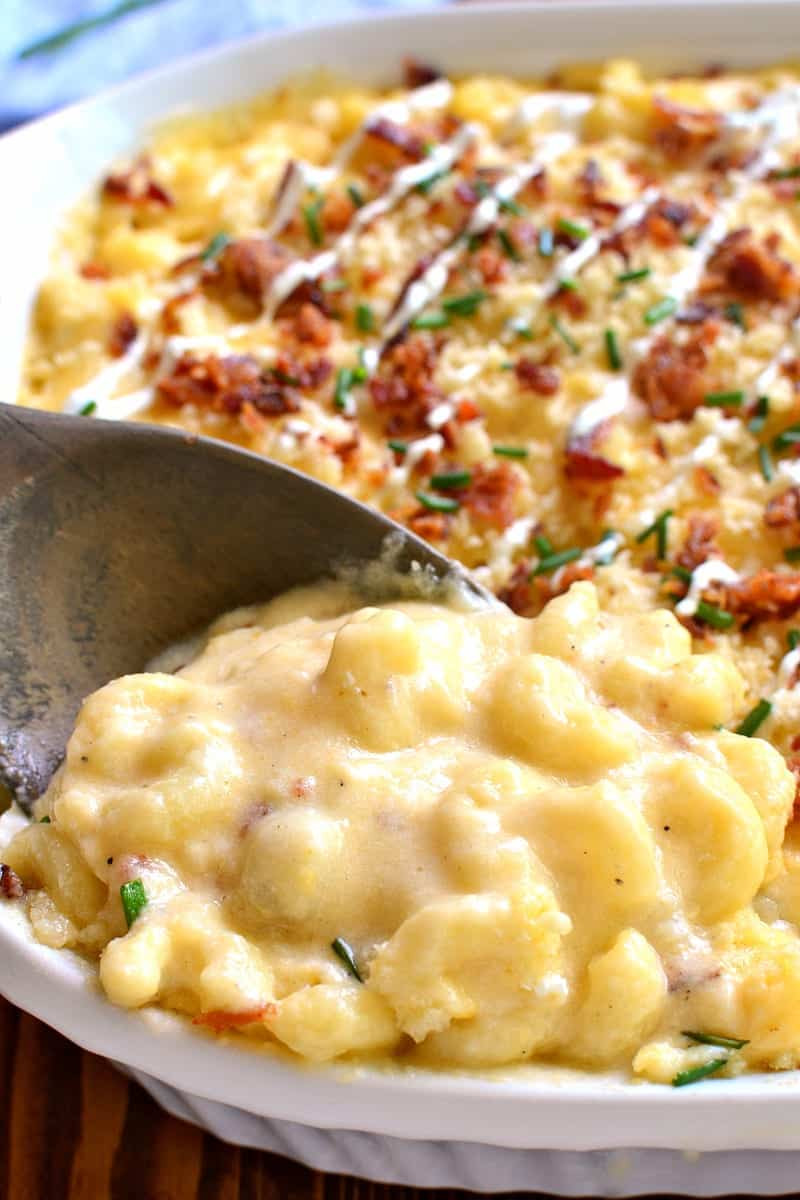 Baked Macaroni And Cheese Recipes With Cream Cheese
 Loaded Mac & Cheese – Lemon Tree Dwelling