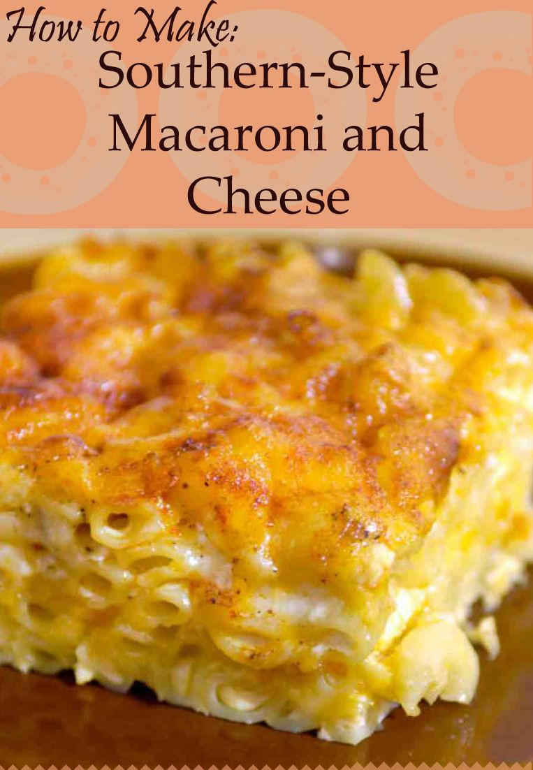 Baked Macaroni And Cheese Recipes With Cream Cheese
 Southern Baked Macaroni and Cheese Recipe