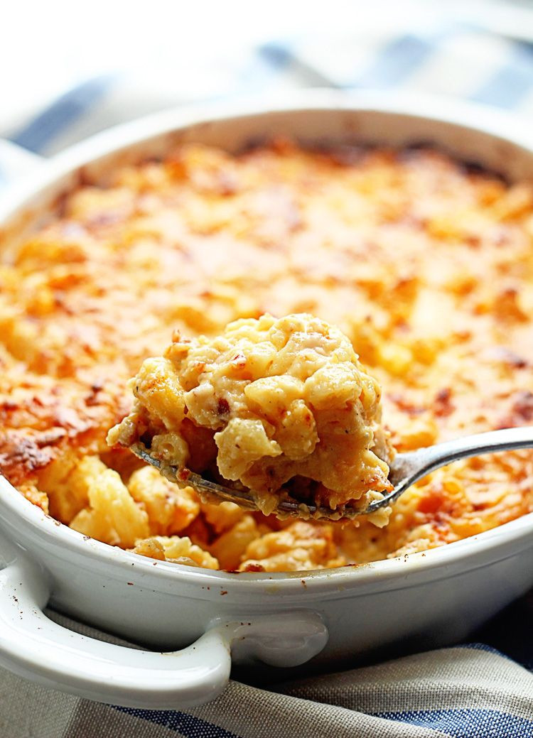 Baked Macaroni And Cheese Recipes With Cream Cheese
 Southern Baked Macaroni and Cheese Recipe