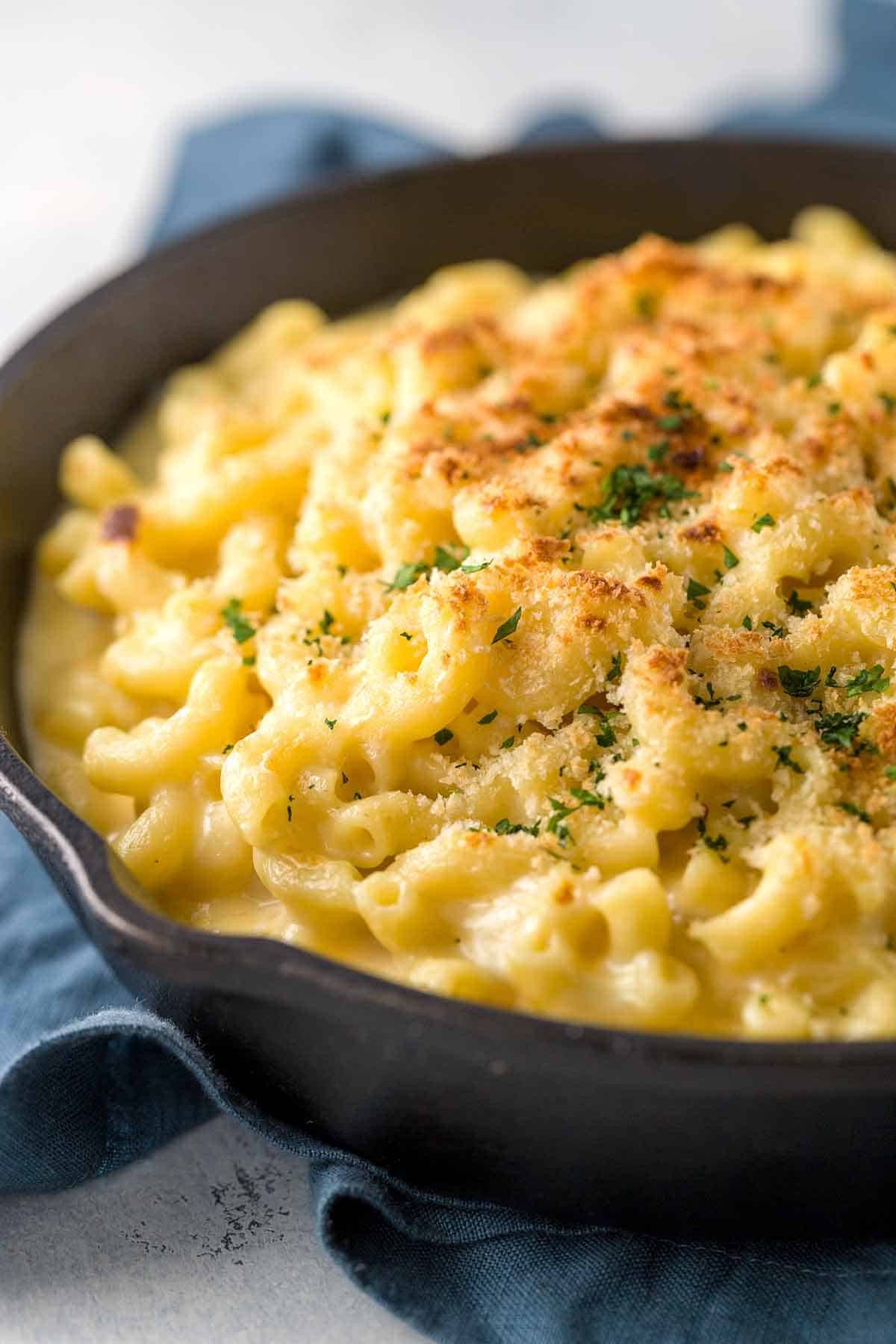 Baked Macaroni And Cheese With Bread Crumbs Recipe
 Baked Macaroni and Cheese with Bread Crumb Topping
