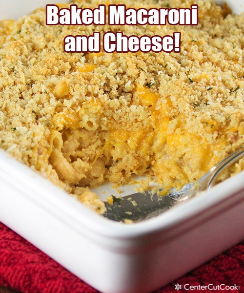 macaroni and cheese with bread crumb topping recipe