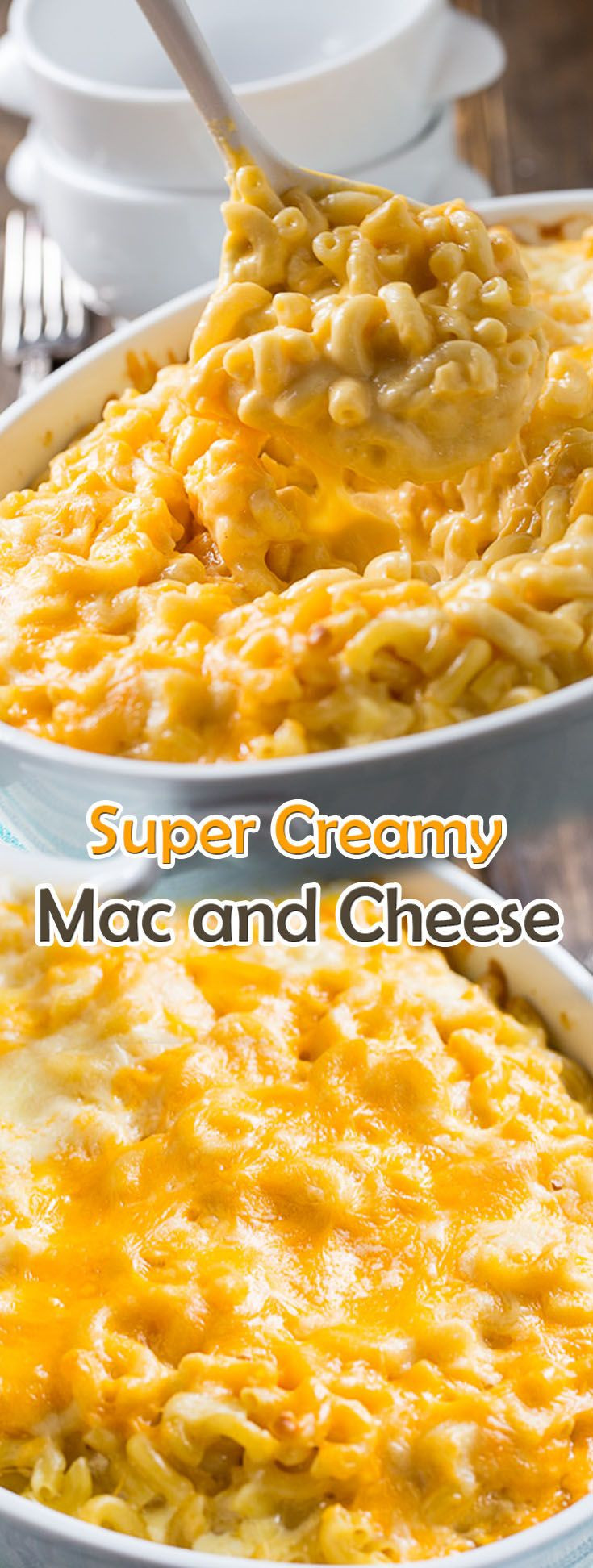 Baked Macaroni And Cheese With Heavy Cream
 Super Creamy Mac and Cheese Super Bowl