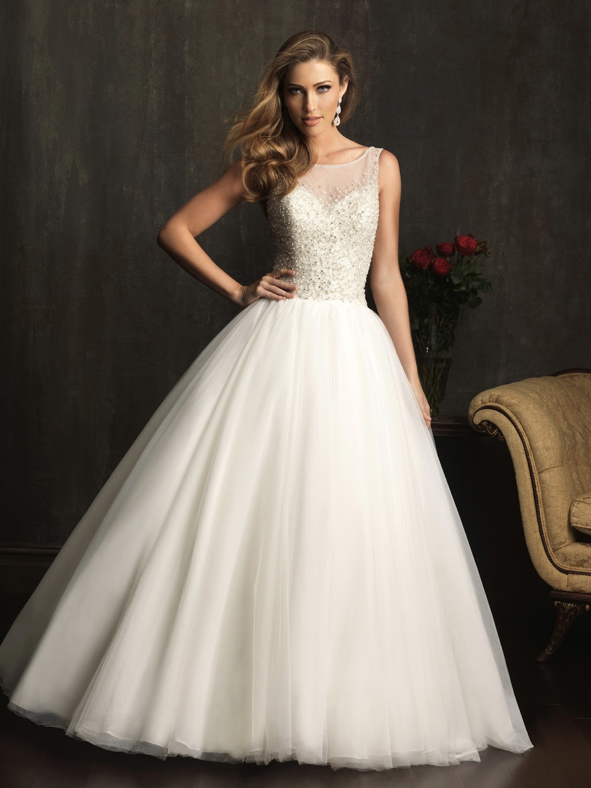 Ball Gown Wedding Dresses
 DressyBridal Allure Wedding Dresses Fall 2013 Collection