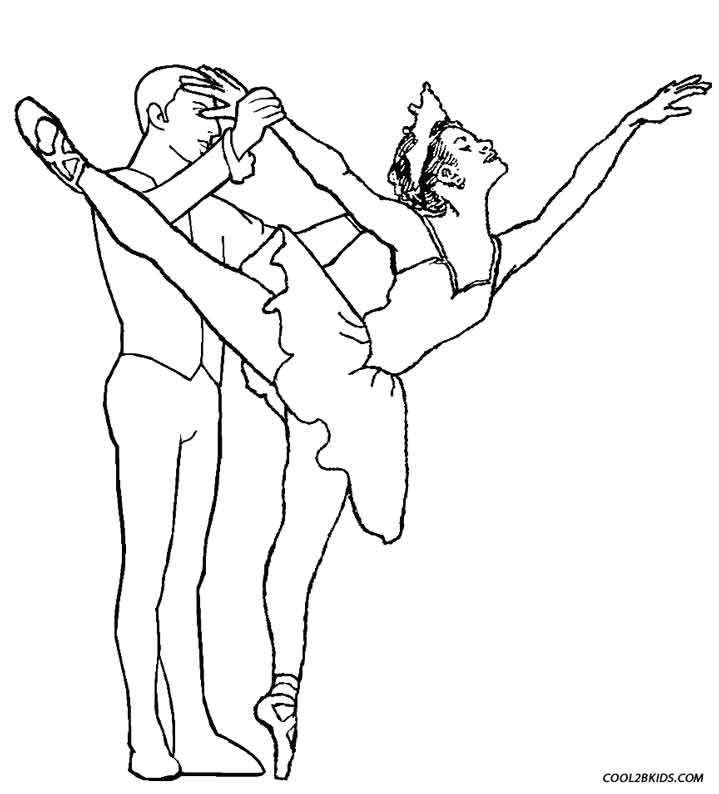 Ballerina Coloring Pages For Kids
 Printable Ballet Coloring Pages For Kids