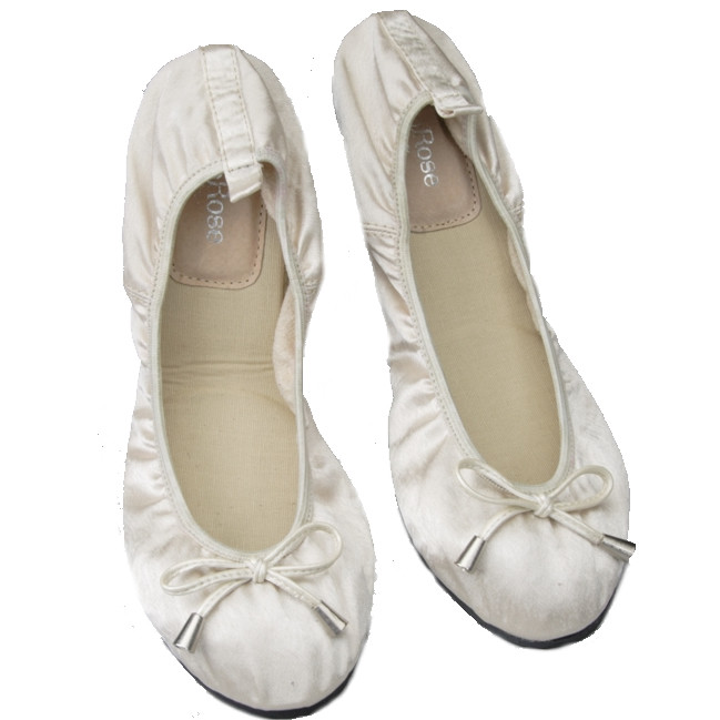 Ballerina Wedding Shoes
 The most fortable bridal shoes ballet style