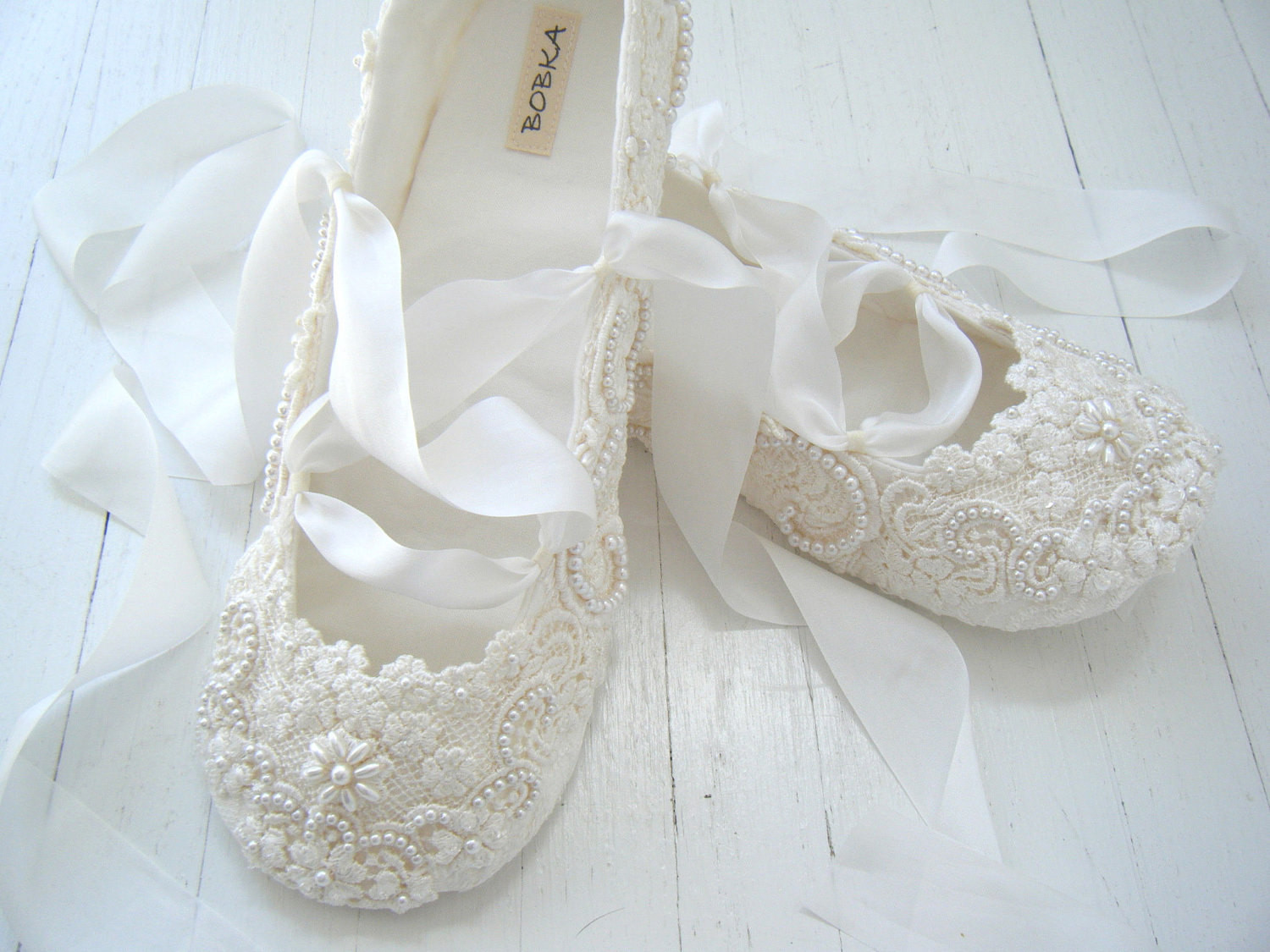 Ballerina Wedding Shoes
 Ivory Ballet Flats Wedding Shoes Bridal Ballet Flats by