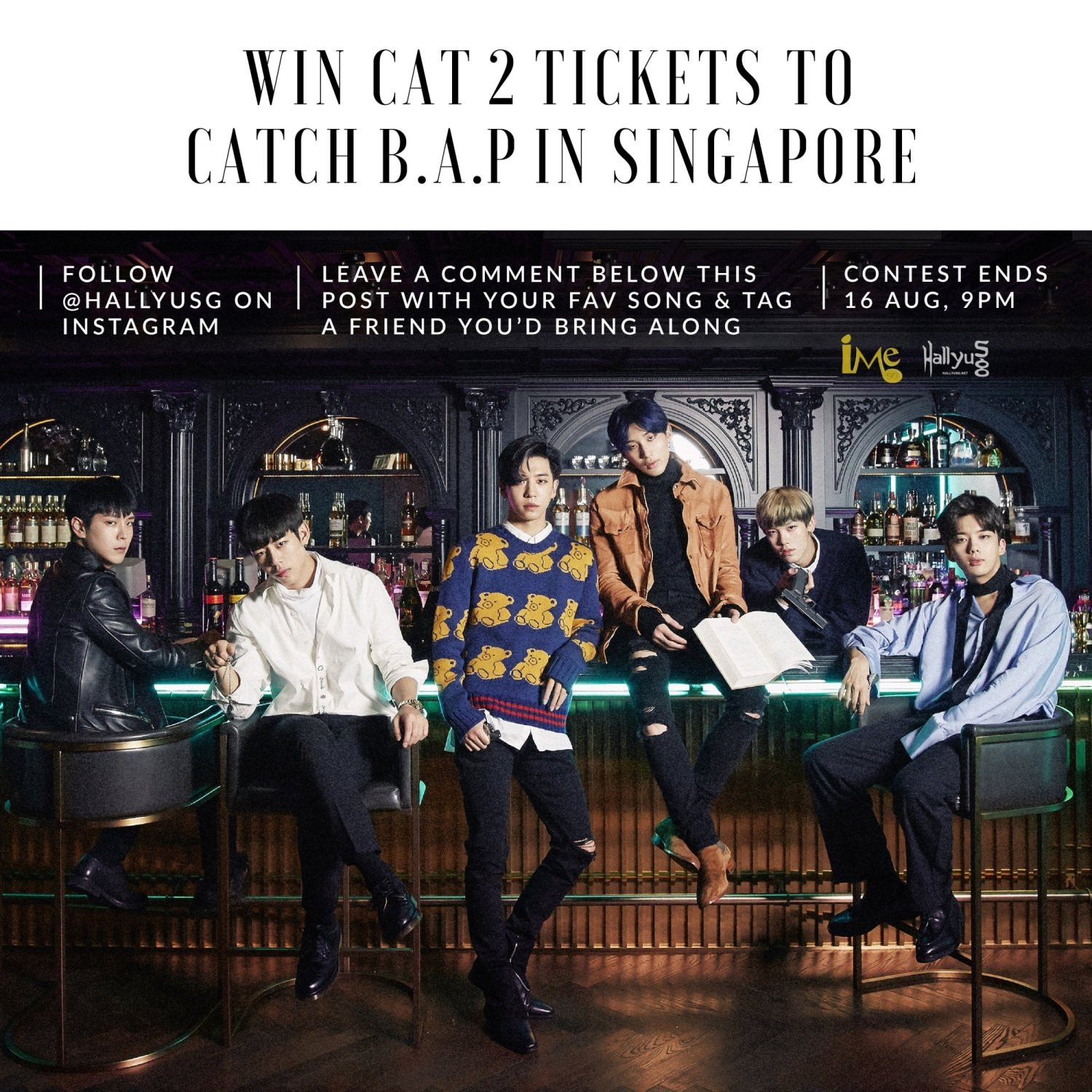 Bap Party Baby Tour
 FLASH GIVEAWAY WIN Cat 2 Tickets To B A P 2017 World Tour