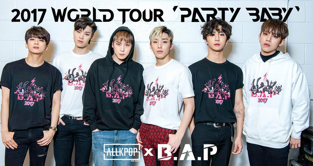 Bap Party Baby Tour
 B A P x AKP 2017 Party Baby ficial Merch Collab