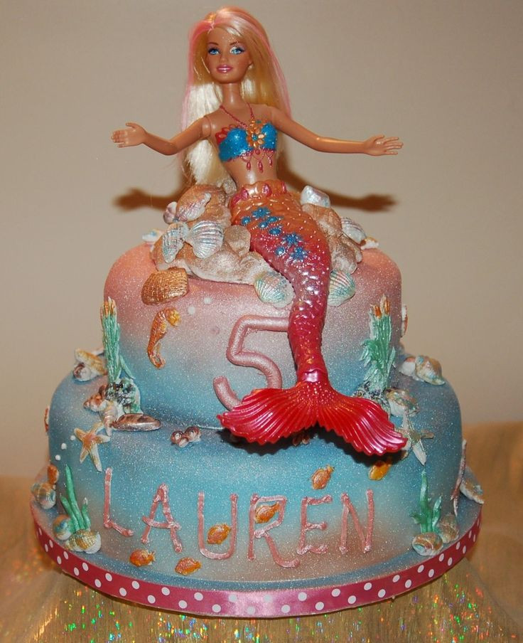 Barbie Mermaid Birthday Party Ideas
 1000 images about Mermaid Birthday on Pinterest