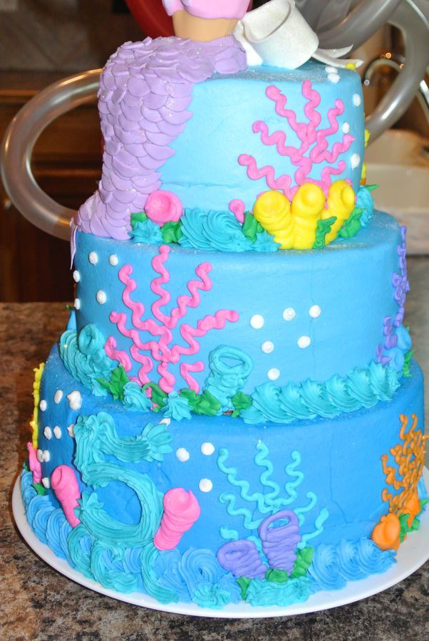 Barbie Mermaid Birthday Party Ideas
 223 best Cakes Kids images on Pinterest