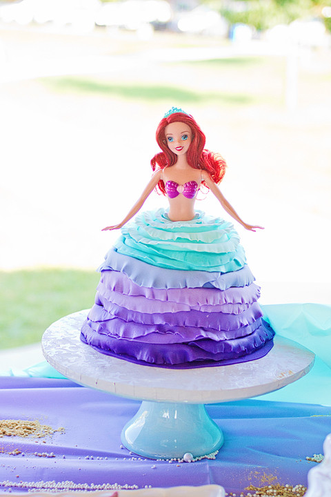Barbie Mermaid Birthday Party Ideas
 Sophia s Little Mermaid Under the Sea 4th Birthday Party