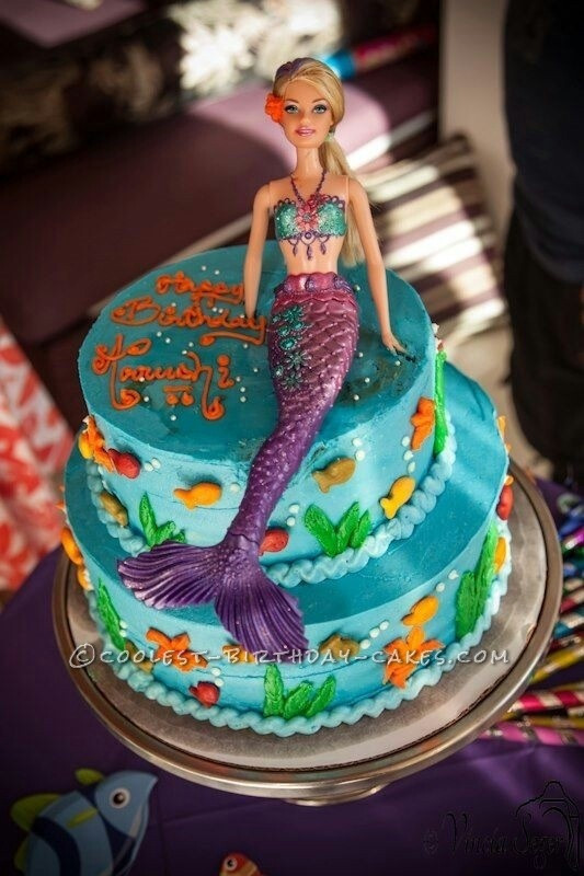 Barbie Mermaid Birthday Party Ideas
 32 best images about Barbie party on Pinterest