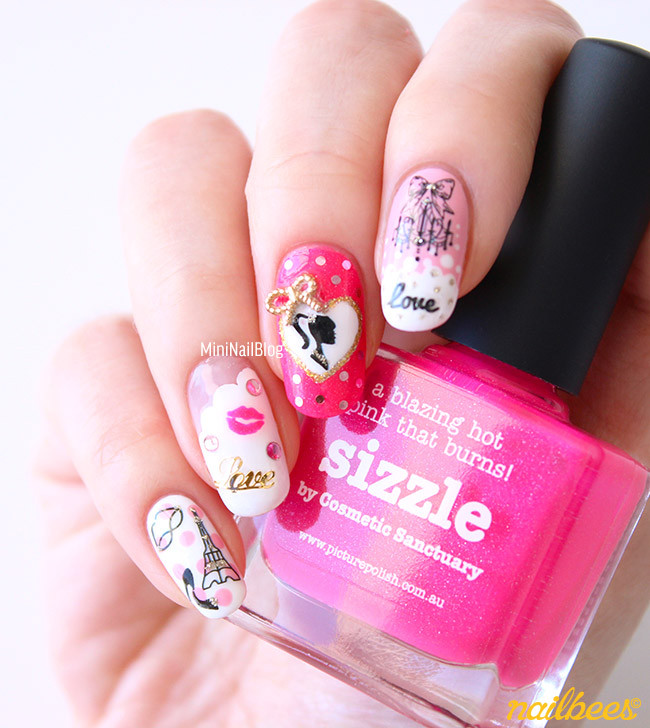 Barbie Nail Designs
 Barbie Nail Art with Decals