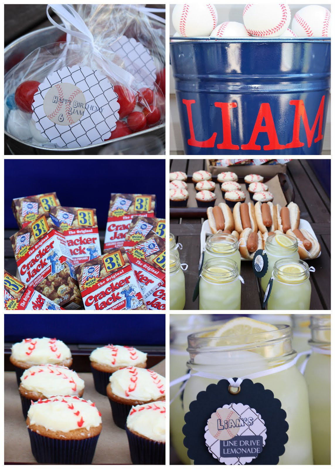 Baseball Themed Birthday Party Ideas
 Five Lucky Charms Liam s Baseball Party