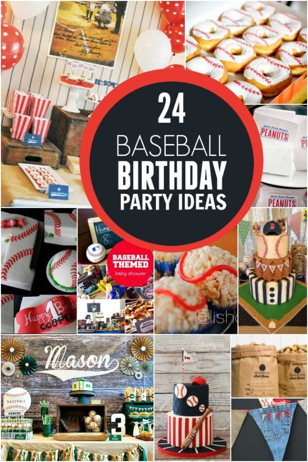 Baseball Themed Birthday Party Ideas
 24 Baseball Birthday Party Ideas
