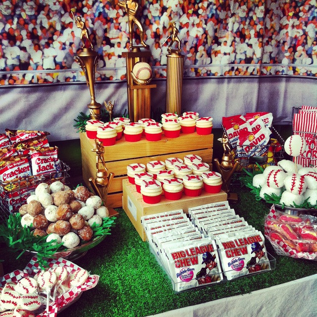 Baseball Themed Birthday Party Ideas
 It s a Hit A Lovely Baseball Party  B Lovely Events