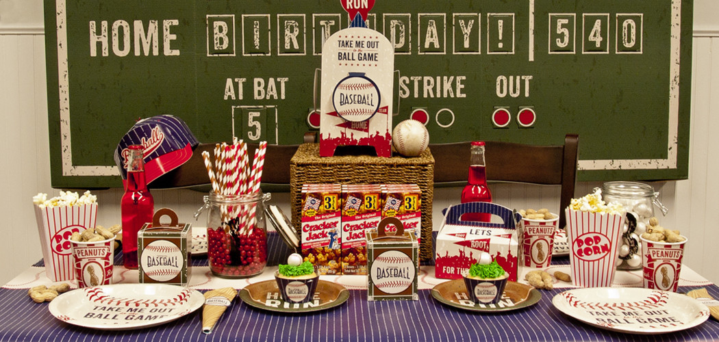 Baseball Themed Birthday Party Ideas
 Baseball Time