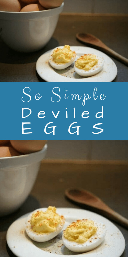 Basic Deviled Eggs
 Simple Deviled Eggs
