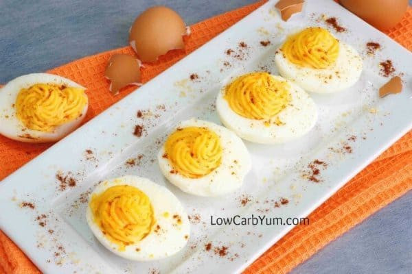Basic Deviled Eggs
 Basic Deviled Eggs for a Low Carb Diet