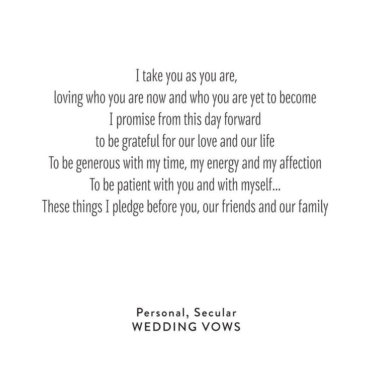 Basic Wedding Vows
 Deep and Meaningful Wedding Vows Jeannette & Michael