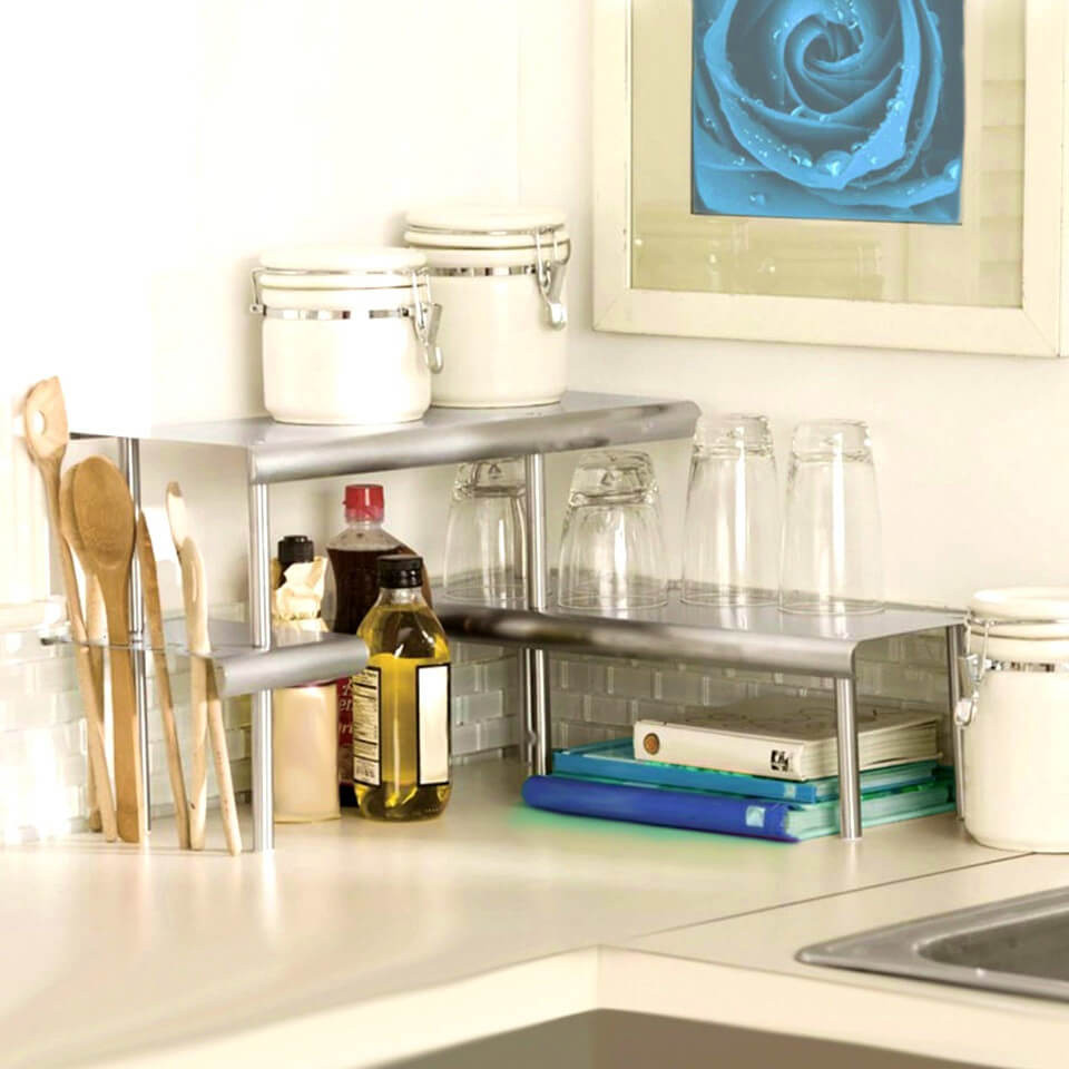 Bathroom Counter Storage
 34 Best Kitchen Countertop Organizing Ideas for 2019