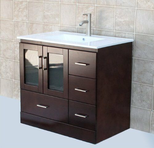 Bathroom Vanity 36
 36" Bathroom Vanity 36 inch Cabinet Ceramic Top Sink